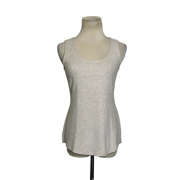 White House Black Market oatmeal tank top size XSP - Picture 1 of 8